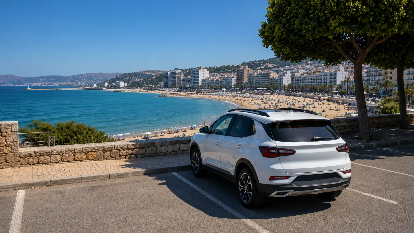 Tangier to Dalia Beach by car