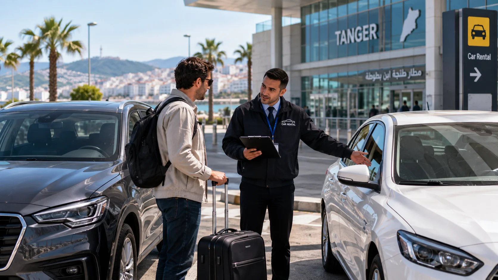 exact rental car model Tangier
