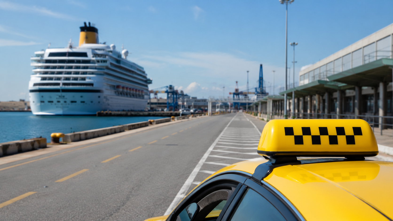 Avoiding Port-Area Taxi Overcharging