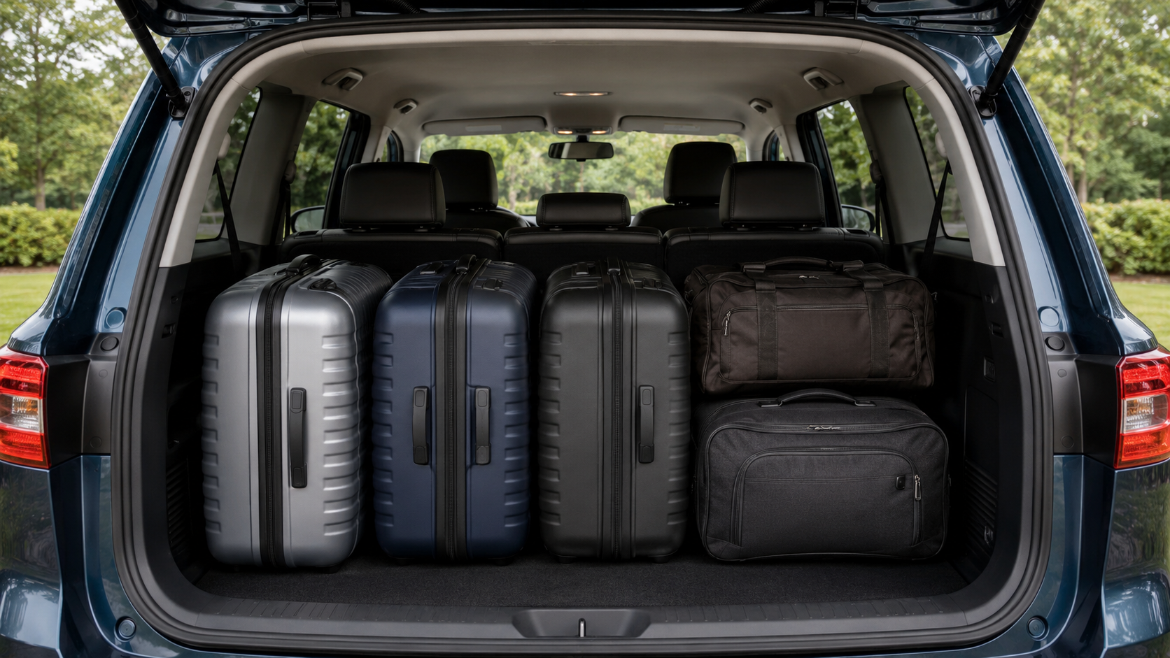 Luggage Space with 7 Passengers